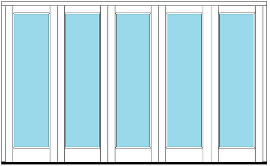 luxora five door Bifold