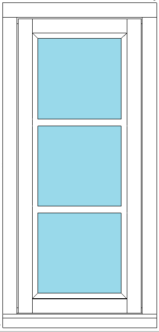 Regal View Flush casement